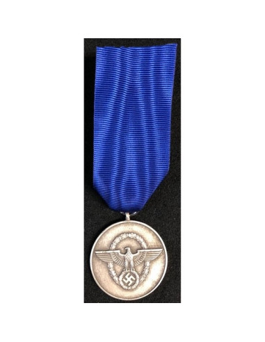 Nazi polizei 8 year service medal 3ᵉ Klasse