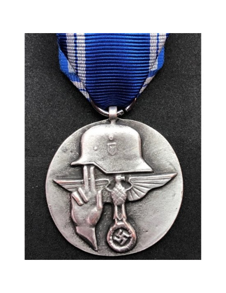 Adolf Hitler medal silver