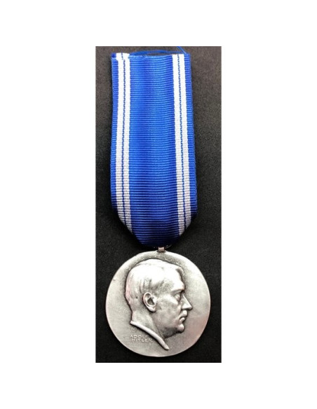 Adolf Hitler medal silver