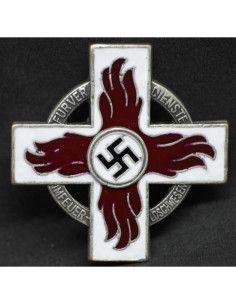 Broche feu nazi