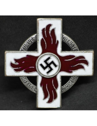 Broche feu nazi