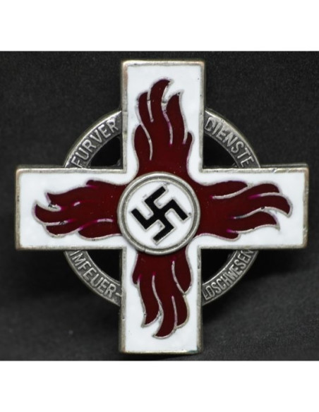 Broche feu nazi
