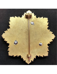 Duitse kruis broche goud 2