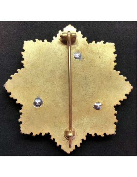 Duitse kruis broche goud