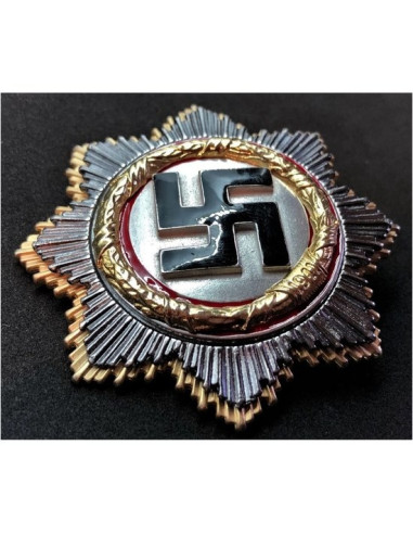 or Broche croix allemande