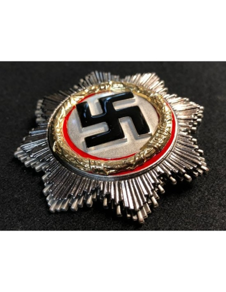 Duitse kruis broche goud & zilver