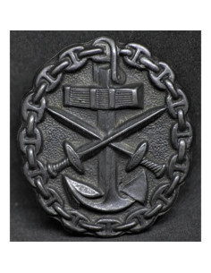 Marine verwonding badge zwart