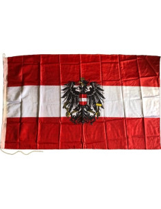 Autriche-Hongrie polyester drapeau