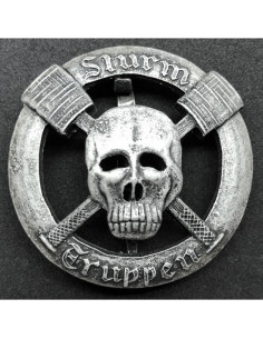 Sturmtruppen badge silver