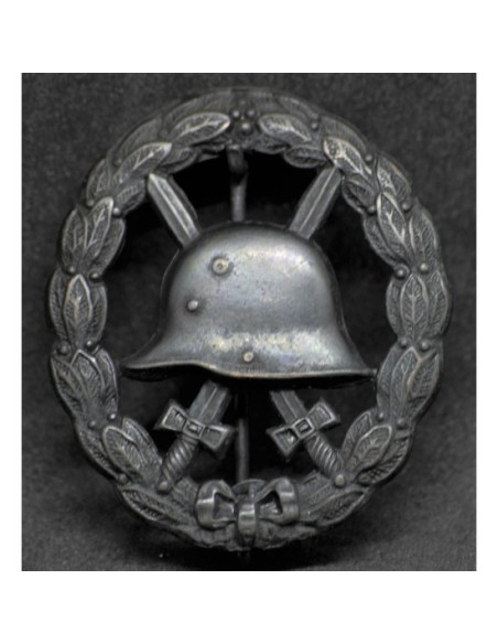 Infanterie 1915-1918 noir badge blessé