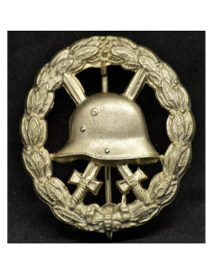 Wounded in combat 1915-1918 badge gold