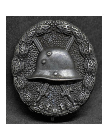 Infanterie WW1 blessé noir badge