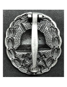 WW1 infanterie argent badge blessure 2