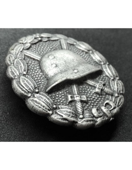 Infanterie verwonding WO1 badge zilver
