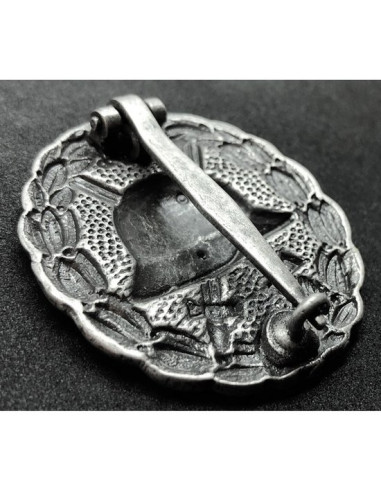 Infanterie verwonding WO1 badge zilver