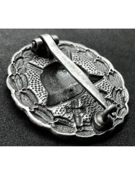 Infanterie verwonding WO1 badge zilver