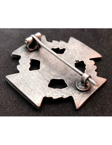 Service de croix de guerre 1914-1918 Broche